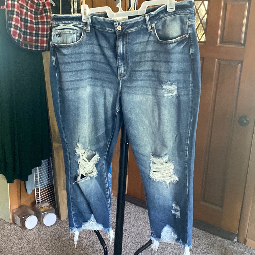 Kancan distressed jeans